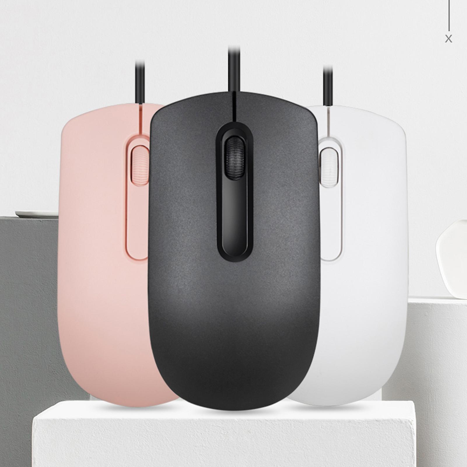 1.2m 1200DPI Wired Mouse USB Silent Mice for Business Office