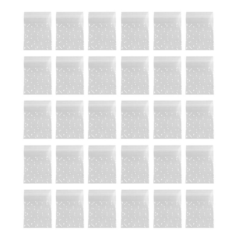 200pcs Clear Plastic Bags