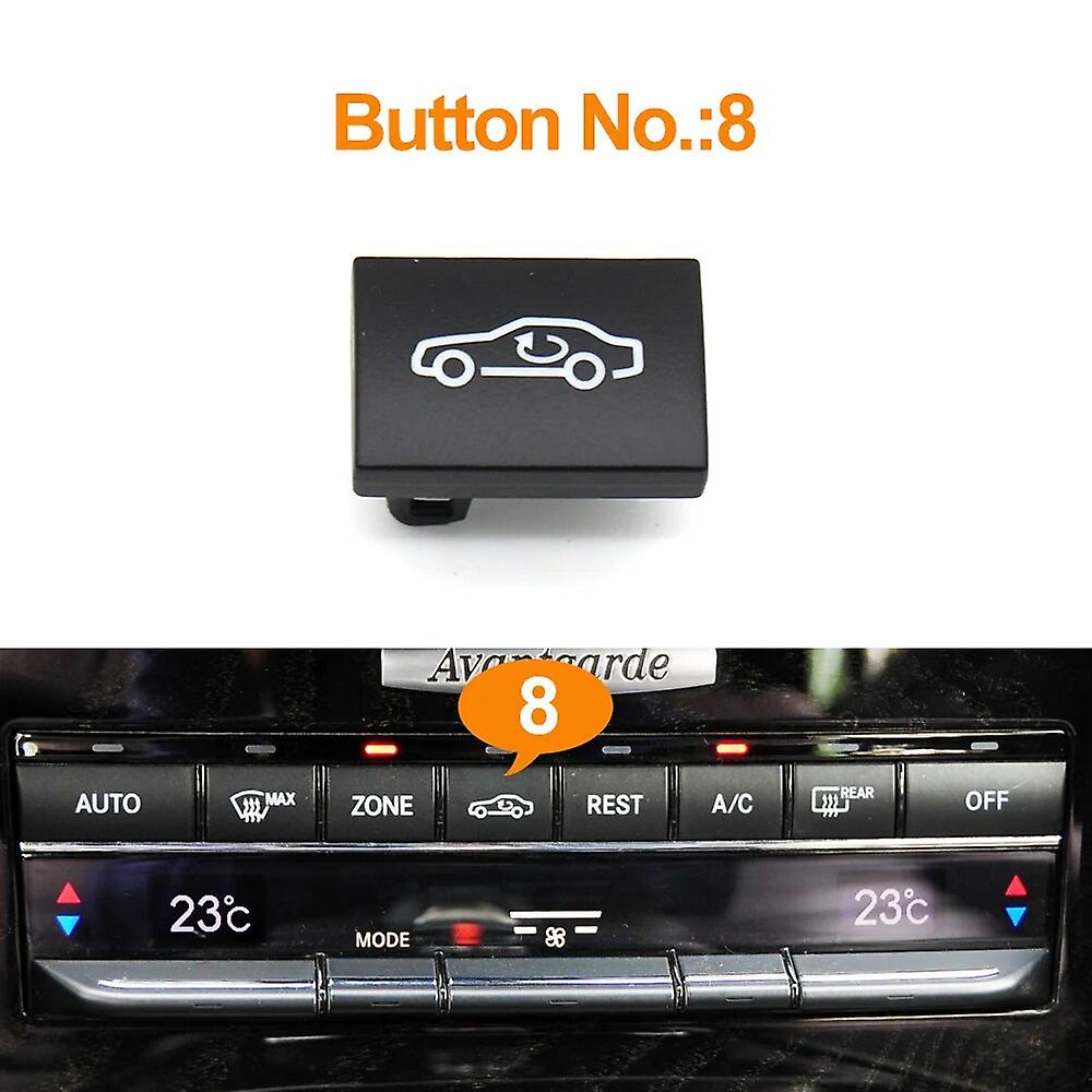 Front Dash Air Conditioning Climate Control AC Buttons Cover For Mercedes Benz E Class W212 W207 E200 E250 E300 E350 E400 E450~64310