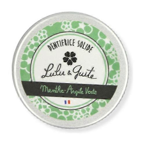 Solid Mint & Green Clay Toothpaste 20 g