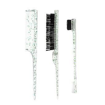 3Pcs Teasing Hair Styling Brush for Creating Gorgeous Hairstyles Teasing Comb