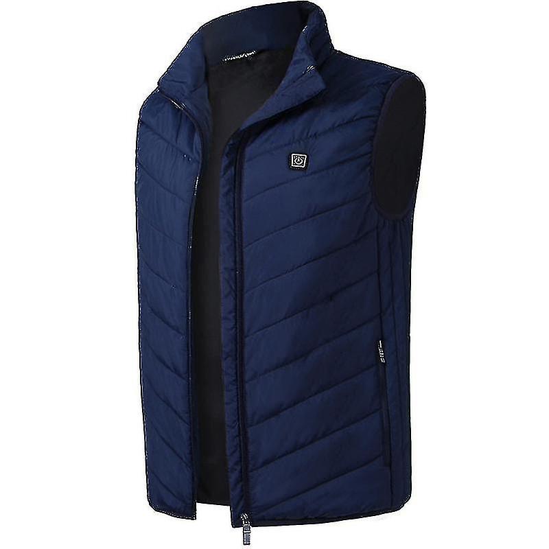 Hommes Hiver Chaud Veste Électrique Usb Veste Chauffante