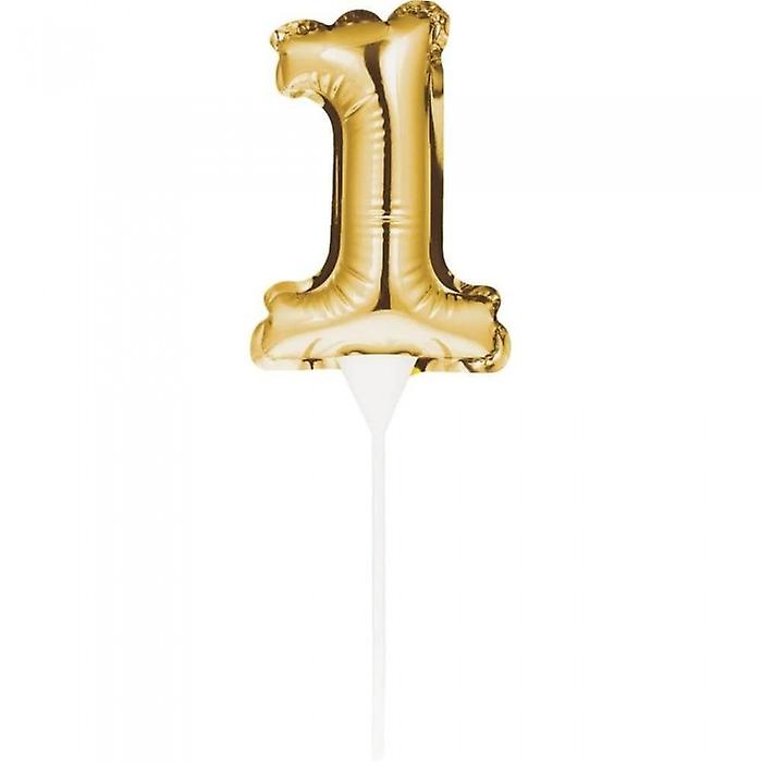Creative Party Number 1 Inflatable Balloon Cake Topper