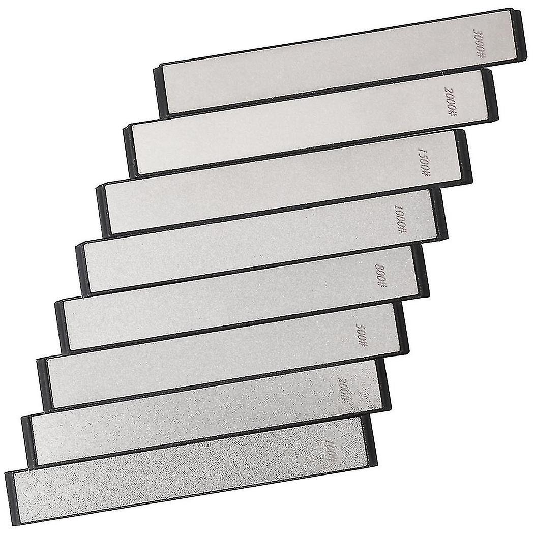 8pcs Diamond Knife Sharpener For Knife Sharpener Fixed-angle.whetstone Set: 100/200/500/800/1000/15-hy