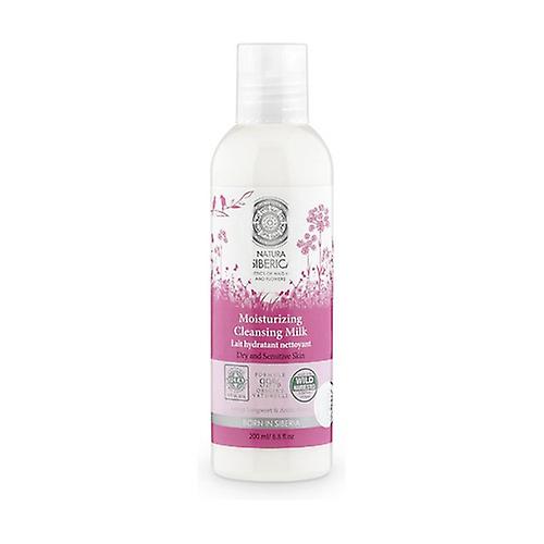 Moisturizing Cleansing Milk Dry and Sensitive Skin 200 ml of cream