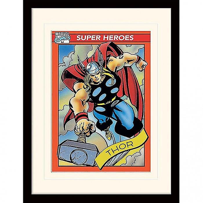 Thor samlekort montert utskrift