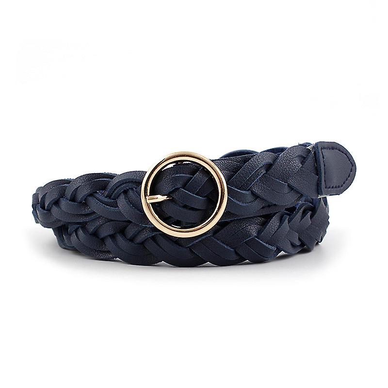Women Belt Twist Style Women's Belt Simple Decorative Round Japanese Buckle Belt For Women