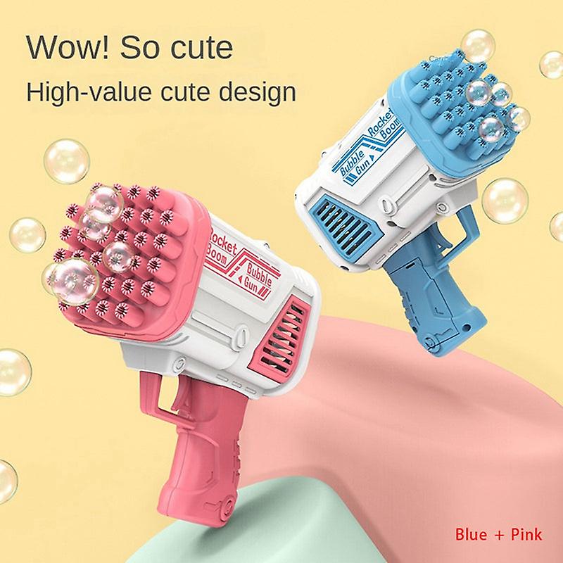 Soap Bubble Hine Sound And Light Electric Children's Toys