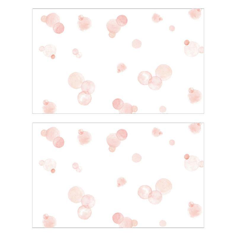 2pcs Watercolor Wall Sticker