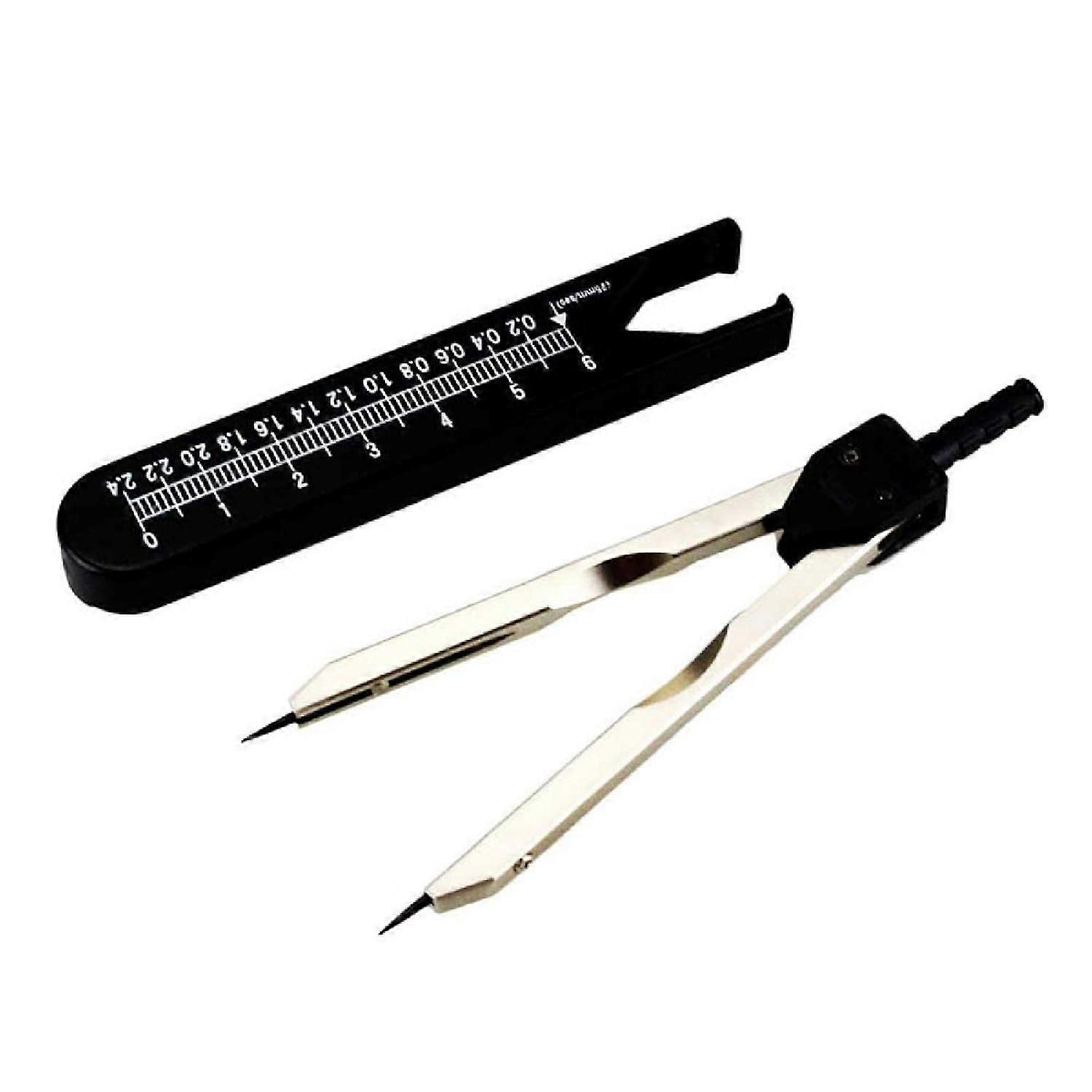 Measuring tool for EKG caliper ruler caliper divider tool for preparation of EKG EKG with lid