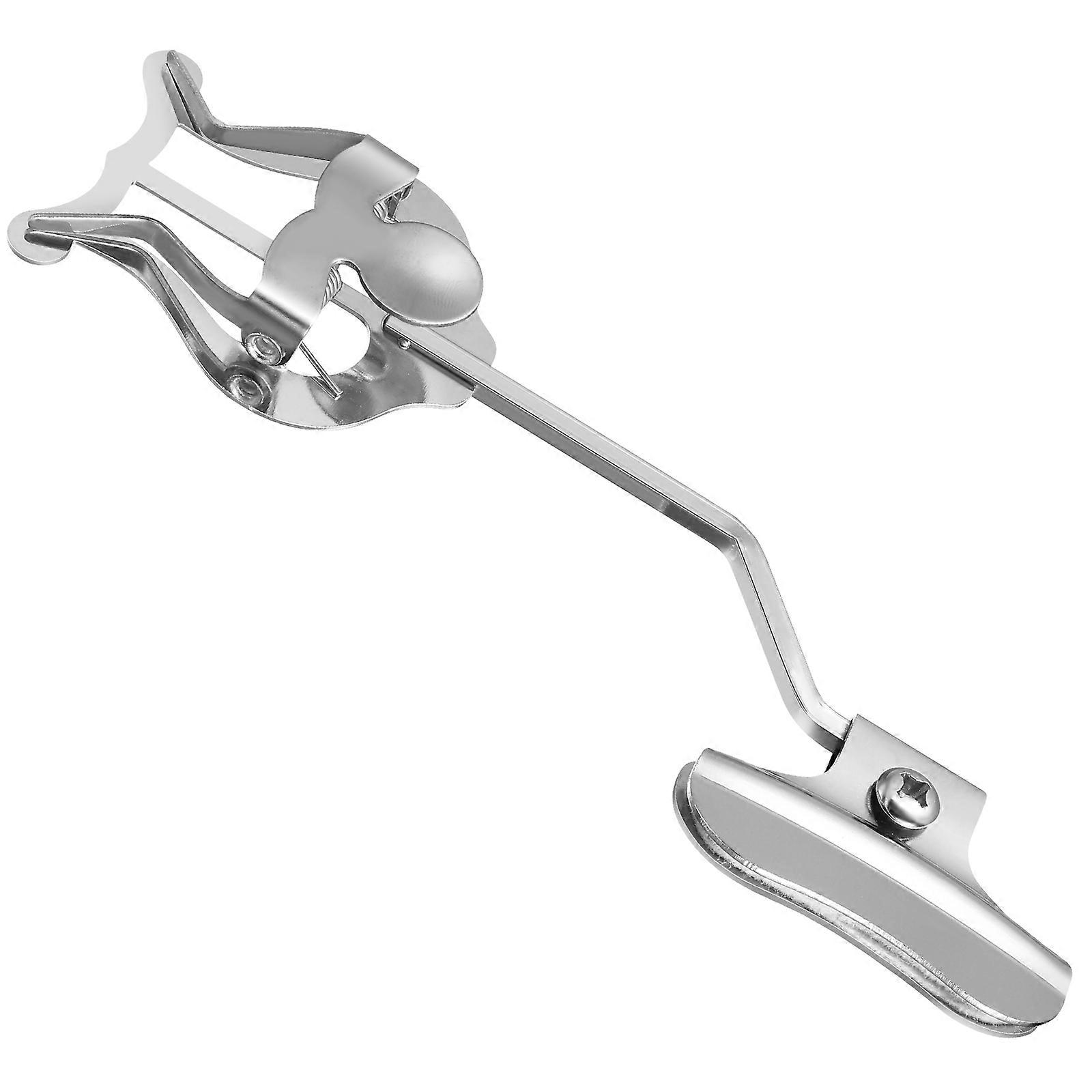 Trompette Trombone Partition Clip Trompettiste Lyre Partition Clamp-on Holder (argent)