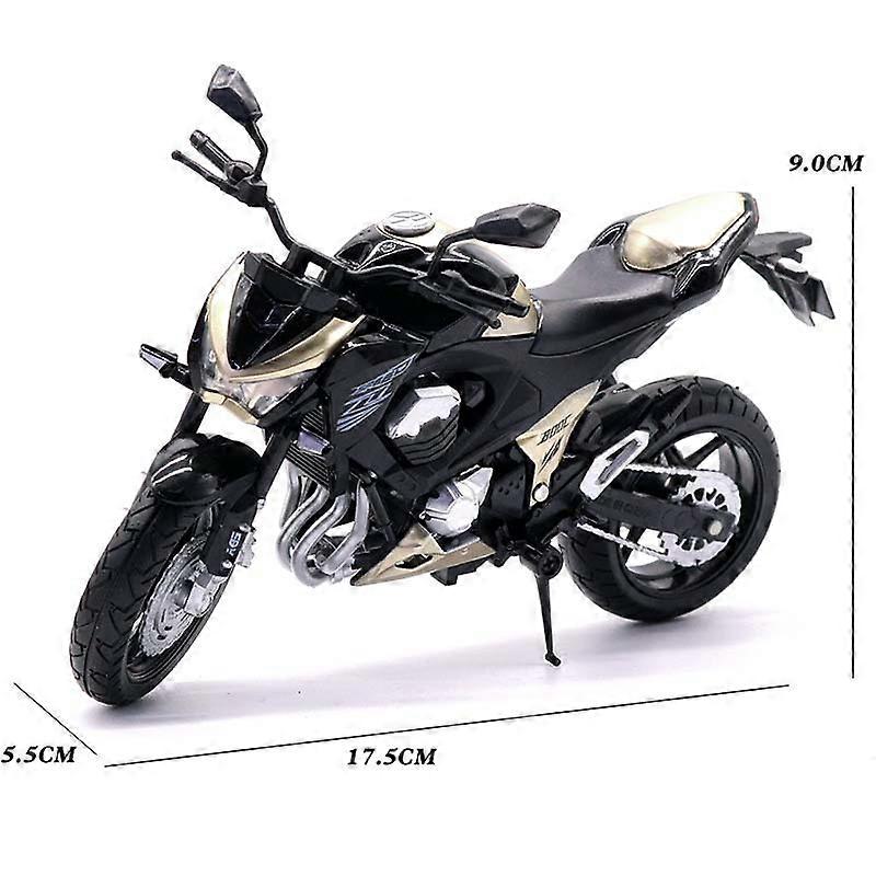 Figurines de moto Kawasaki Z1000 en alliage à l'échelle 1/12, jouets pour enfants, modèle de moto de course, voiture de collection, cadeau pour garçons