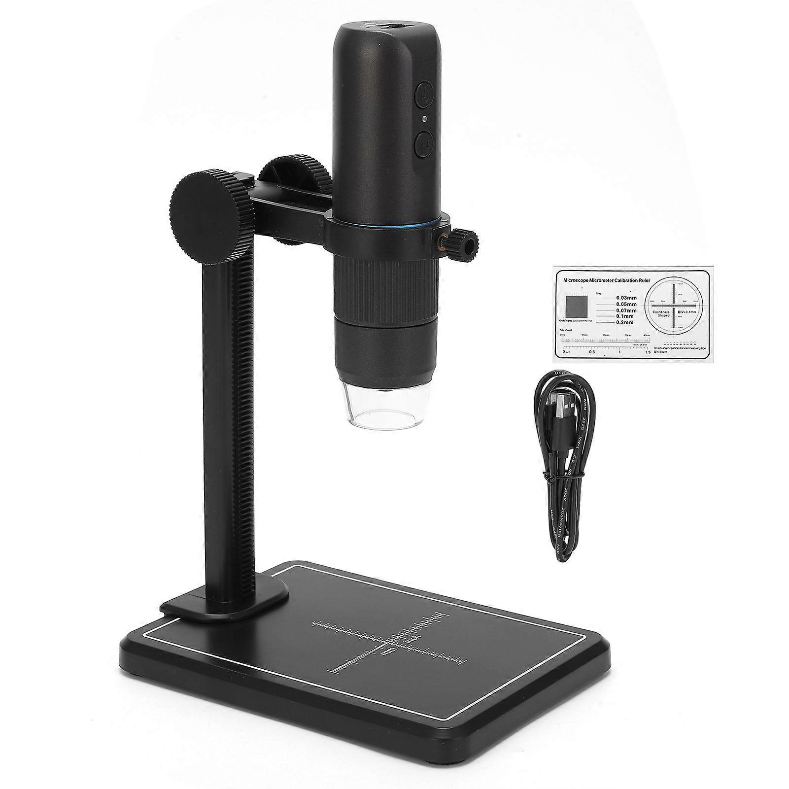 WiFi Digital Microscope HD 8pcs LED Adjustable Handheld for Mobile Phone Tablet Computer Wireless Connection