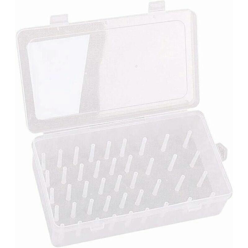 Sewing Machine Box Spools Thread Storage Embroidery Bobbin Thread Sewing Thread Storage Box with 42 Slots for Thread Spools Sewing Machine Spool for S