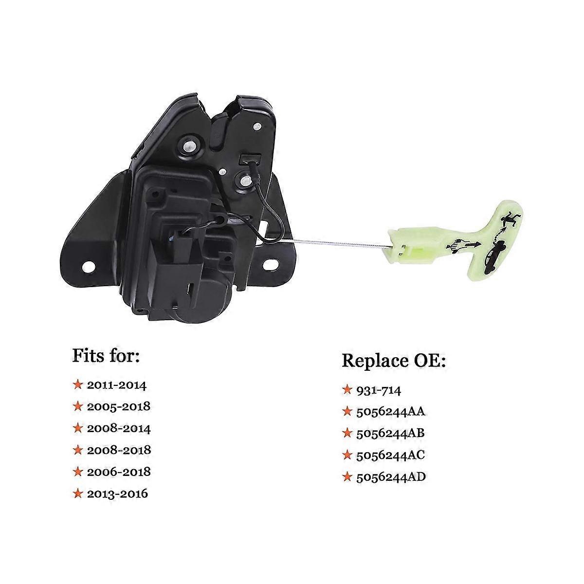 Lock Trunk Latch Actuator for 300 Charger 5056244AD, 931714