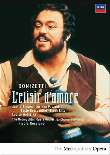 Lelisir Damore Metropolitan Opera (Rescigno) DVD (2008) Nicola Rescigno cert - Region 2