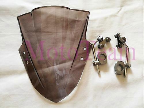 Now For Suzuki GSR600 GSR400 GSR 400 600 2006-2015 GW250 2012-2015 Motorcycle Windshield Windscreen With 7/8" Or 1" Handlebar