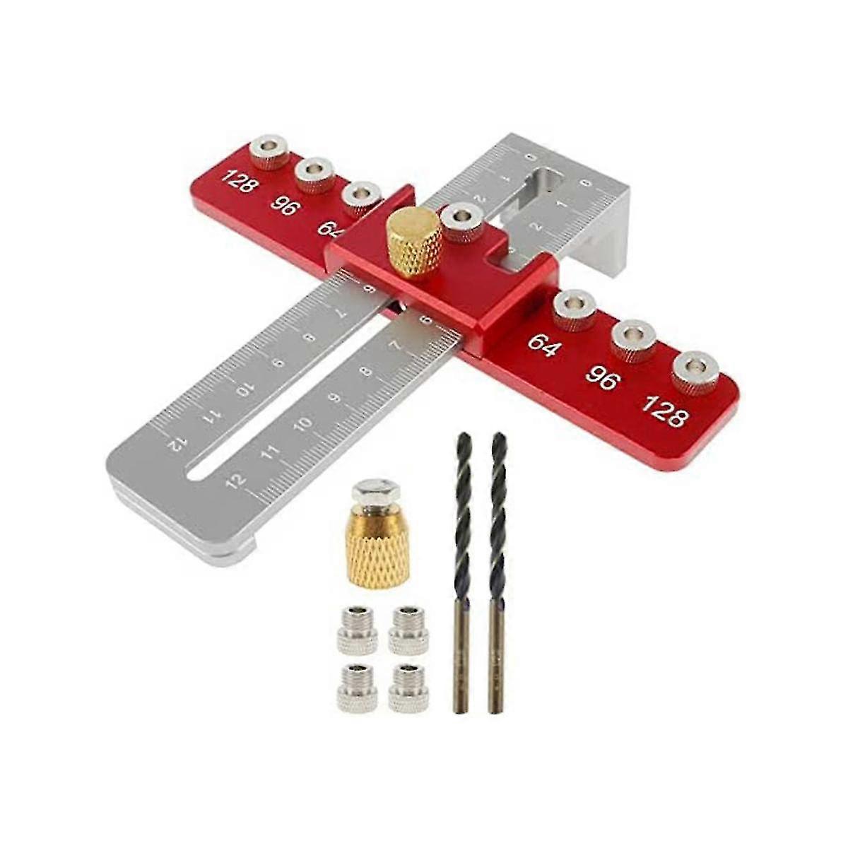 Cabinet Hardware Jig,alloy Cabinet Handle Jig,adjustable Drill Template Guidetool,for Installation