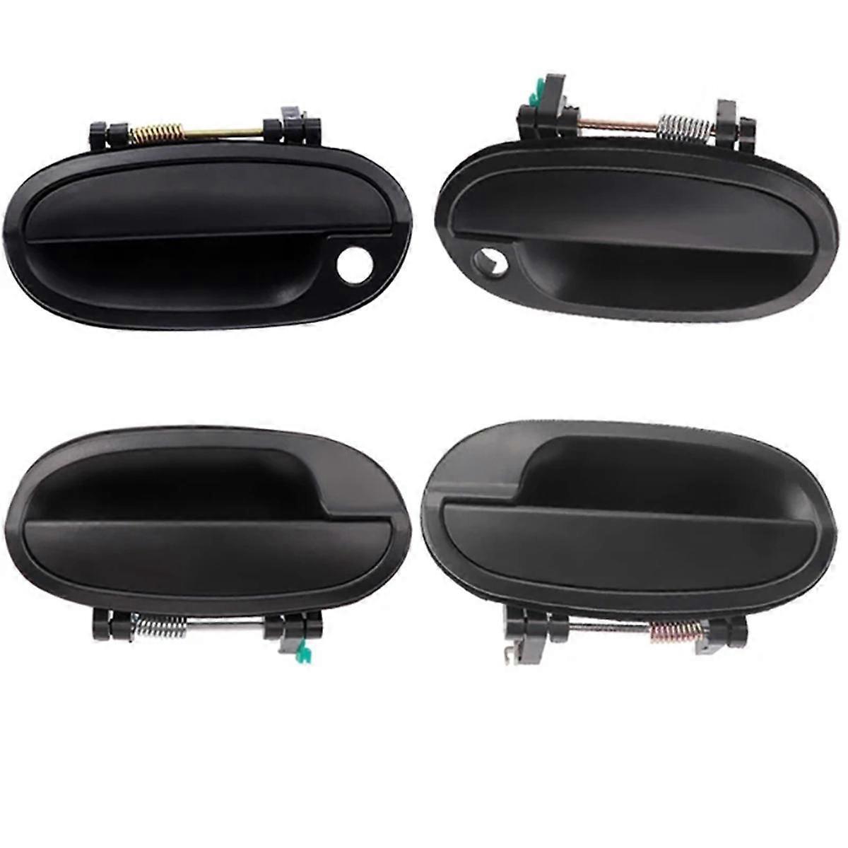 4PCS Front Rear Outside Exterior Door Handle Set for Daowoo & Spark 2006 2007 2008 2009