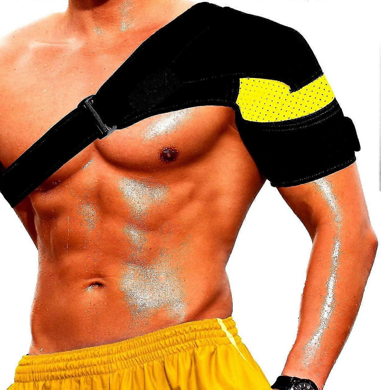 Adjustable Shoulder Support Brace Compression Rotator Cuff Pain Relief For Left And Right Shoulder