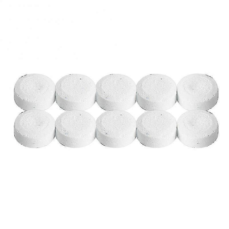 10pcs Coffee Machine Cleaning Tablet Effervescent Tablet Descaling Agent Household Machine Tw