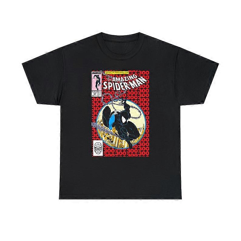 Symbiote Spider-Man Black Suit Amazing Spider-Man 300 Unisex Tee-Drr140