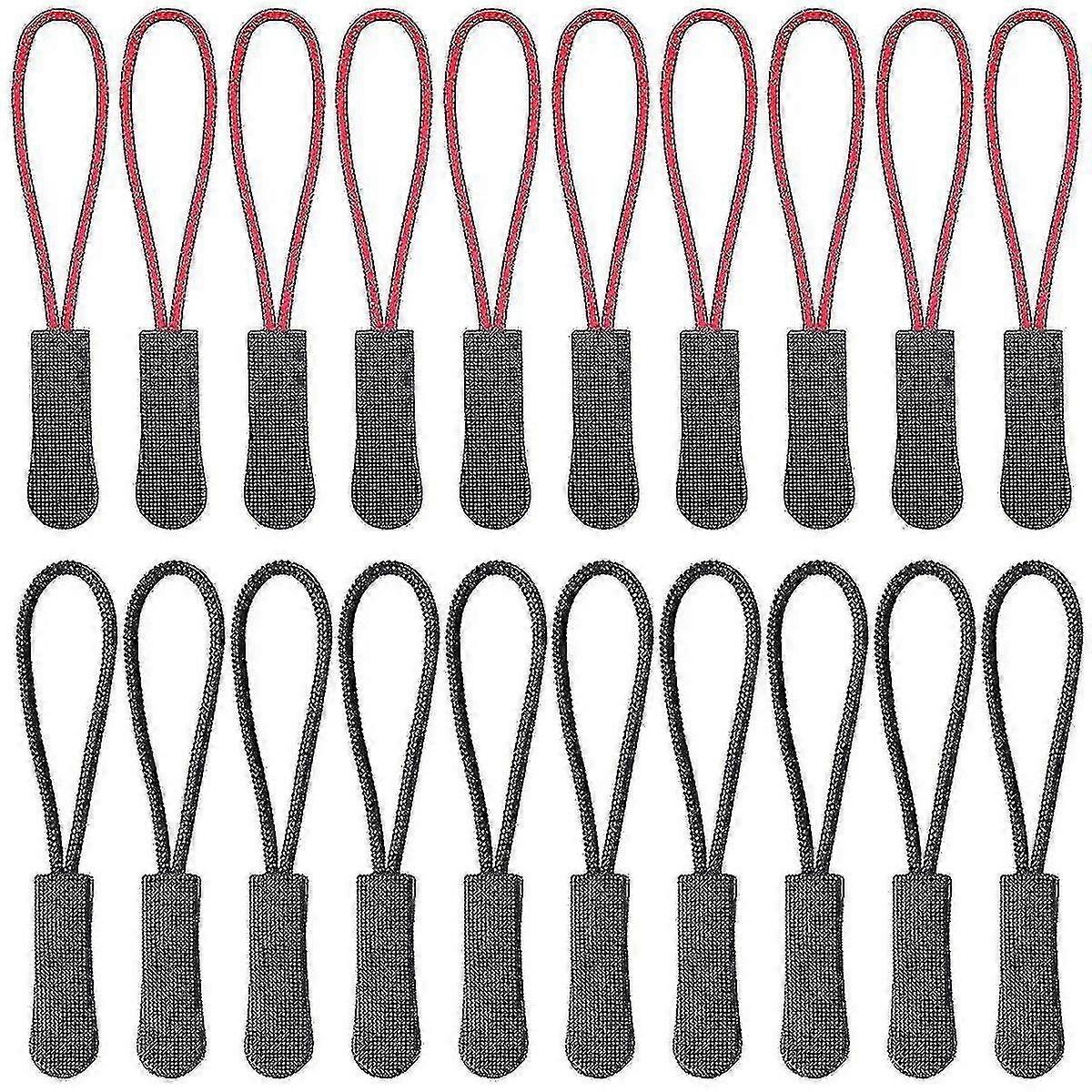 20pcs Zipper Pulls, Zipper Extension For Jackets, Backpacks