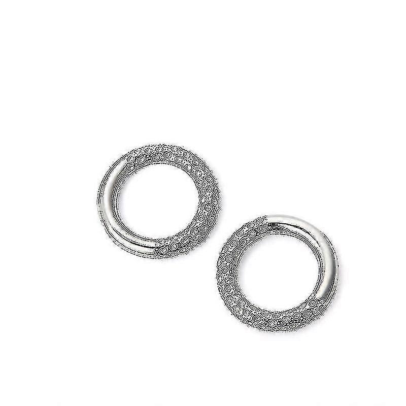2023 Meteorite Texture Retro Ring New Men And Women Plain Ring Simple Ins Cold Wind Personality Index Finger