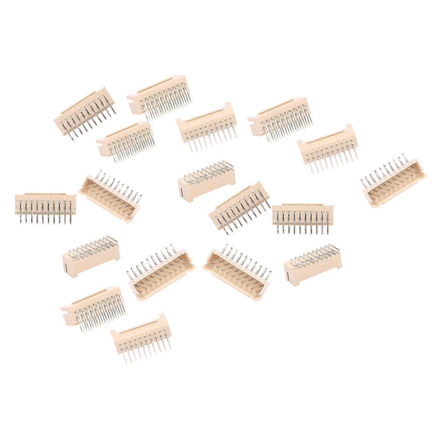 50pcs Btc Bch Miner Connector 2x10p Socket Curved Needle Suitable For Asic Miner Ebit E10.3 E10.2 E