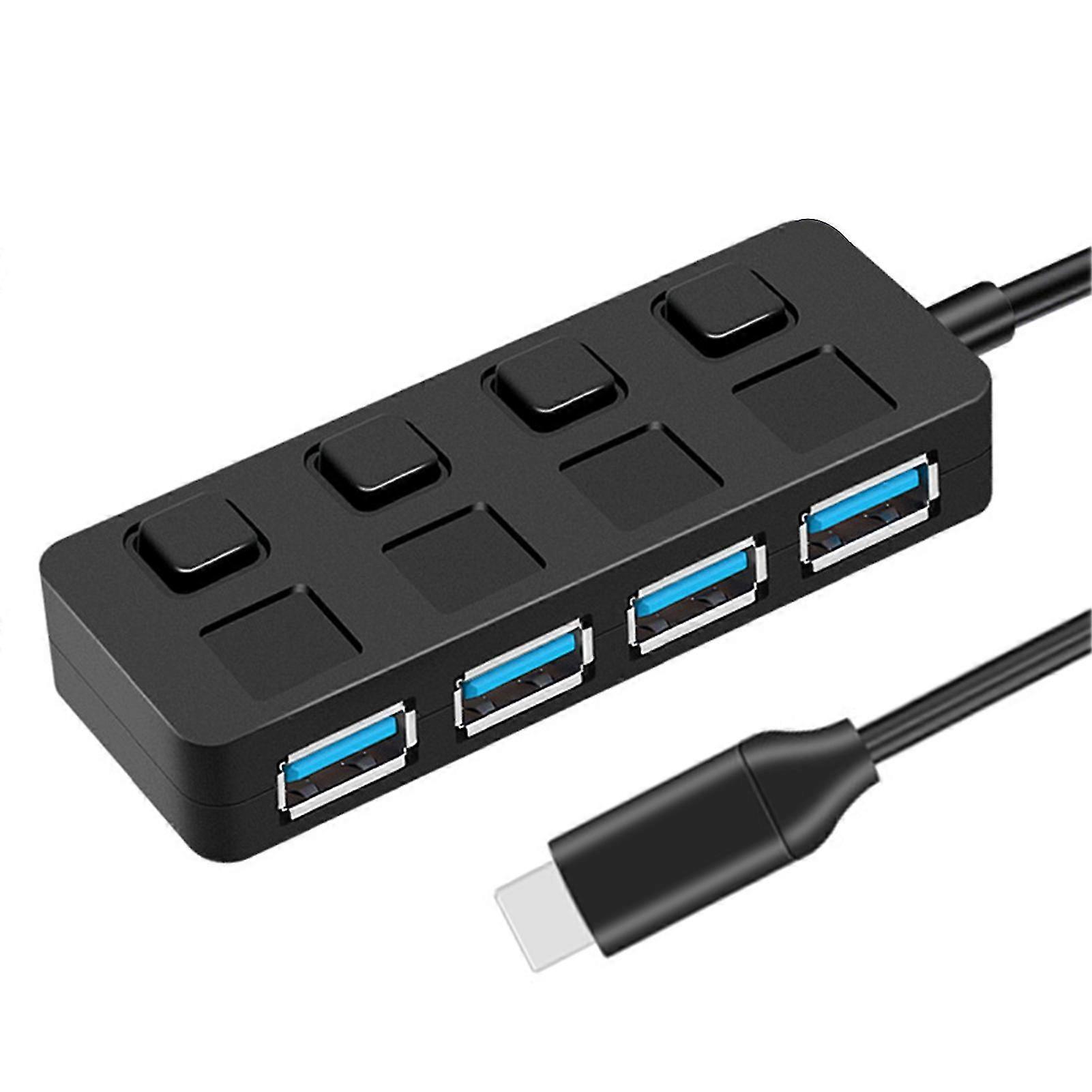 Hub Extender Independent Switch Plug Play Computer Accessories Usb3.0 Keyboard Mouse Usb Hub Adapter For Usb - SNNGV