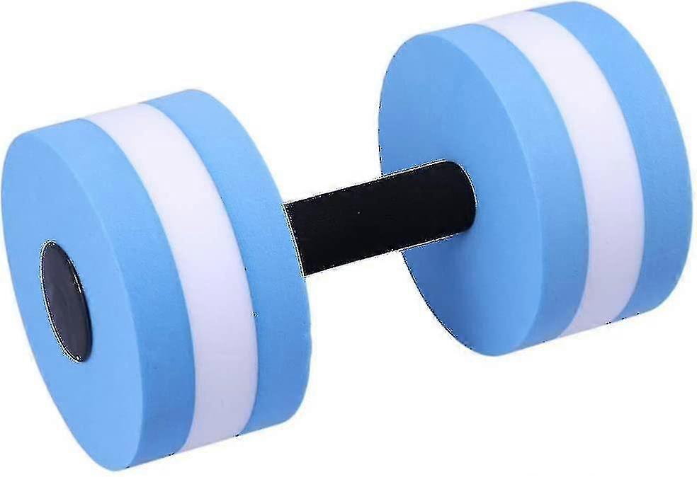 Datian Water Dumbbell Floating Dumbbell Aerobics Dumbbells Aqua Fitness Foam Suspension Dumbbell- 1pair (blue)