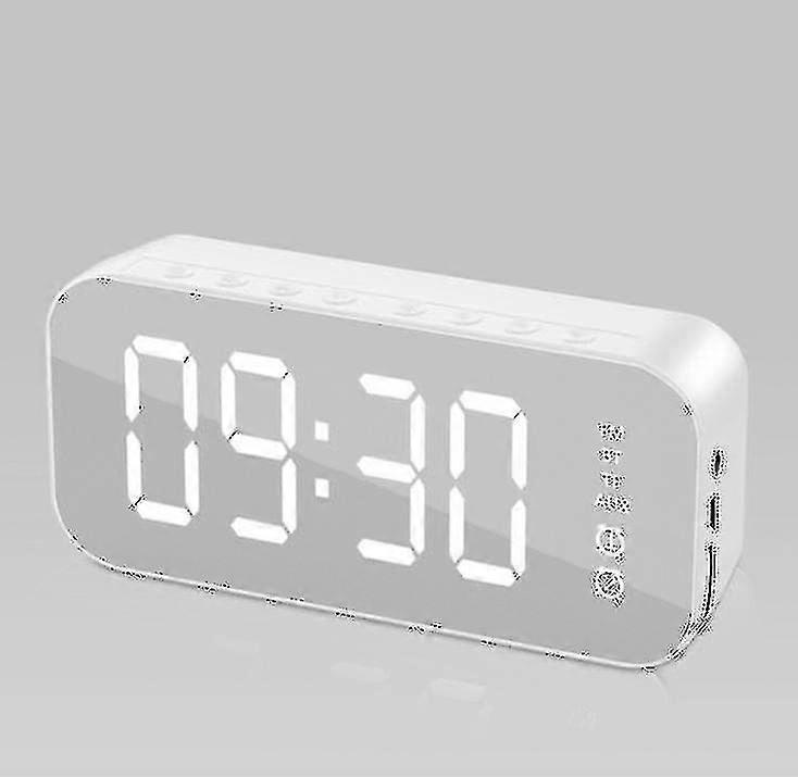 Multifunctional Led Digital Alarm Clock, Bluetooth Speaker, Bedside Desktop Luminous Electronicnew