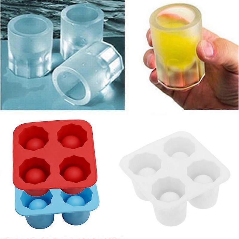 Ice Cube Trays Silicone (Set of 2)