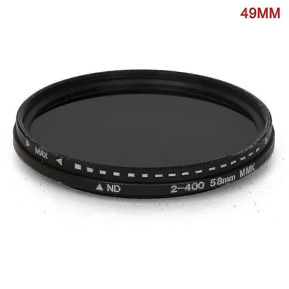 Fader Variable Nd Filter Adjustable Nd2 To Nd400 Neutral Density For Camera Lens-size49mm