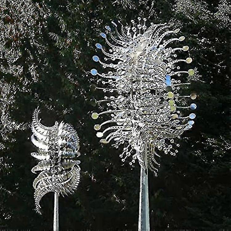 Outdoor Rotating Metal Wind Chimes