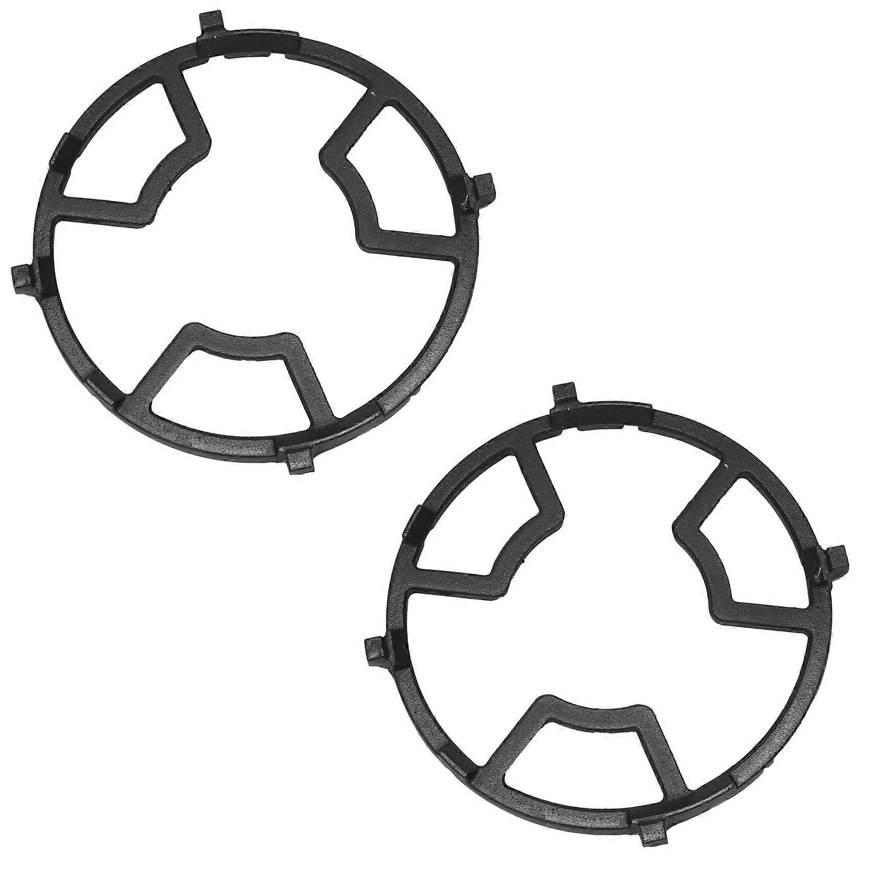 2X Universal Cast Iron Wok Support Rack Stand for Burners Gas Stove Cover Hobs Cookers Wok Rack Fit