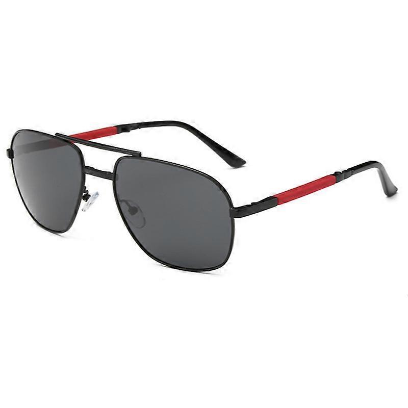 EVAGO Polarized Metal Alloy Frame Folding Compact Pocket Aviator Sunglasses