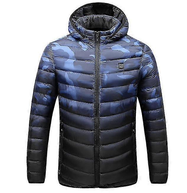 Uppvärmd jacka dunuppvärmda jackor för män