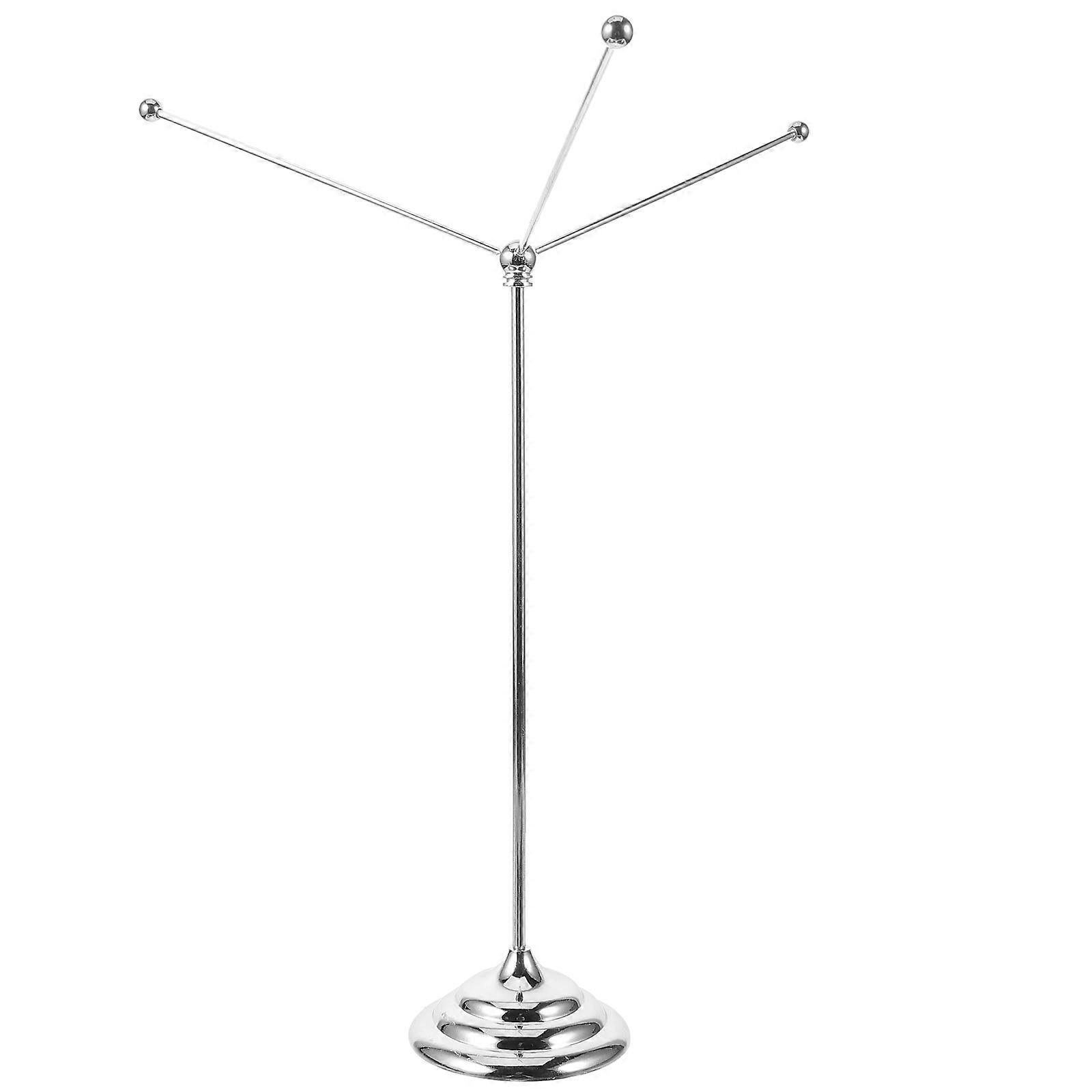 1 Set of Desk Flag Stand Base Metal Flag Pole Conference Room Flag Pole Stable Base Flag Holder
