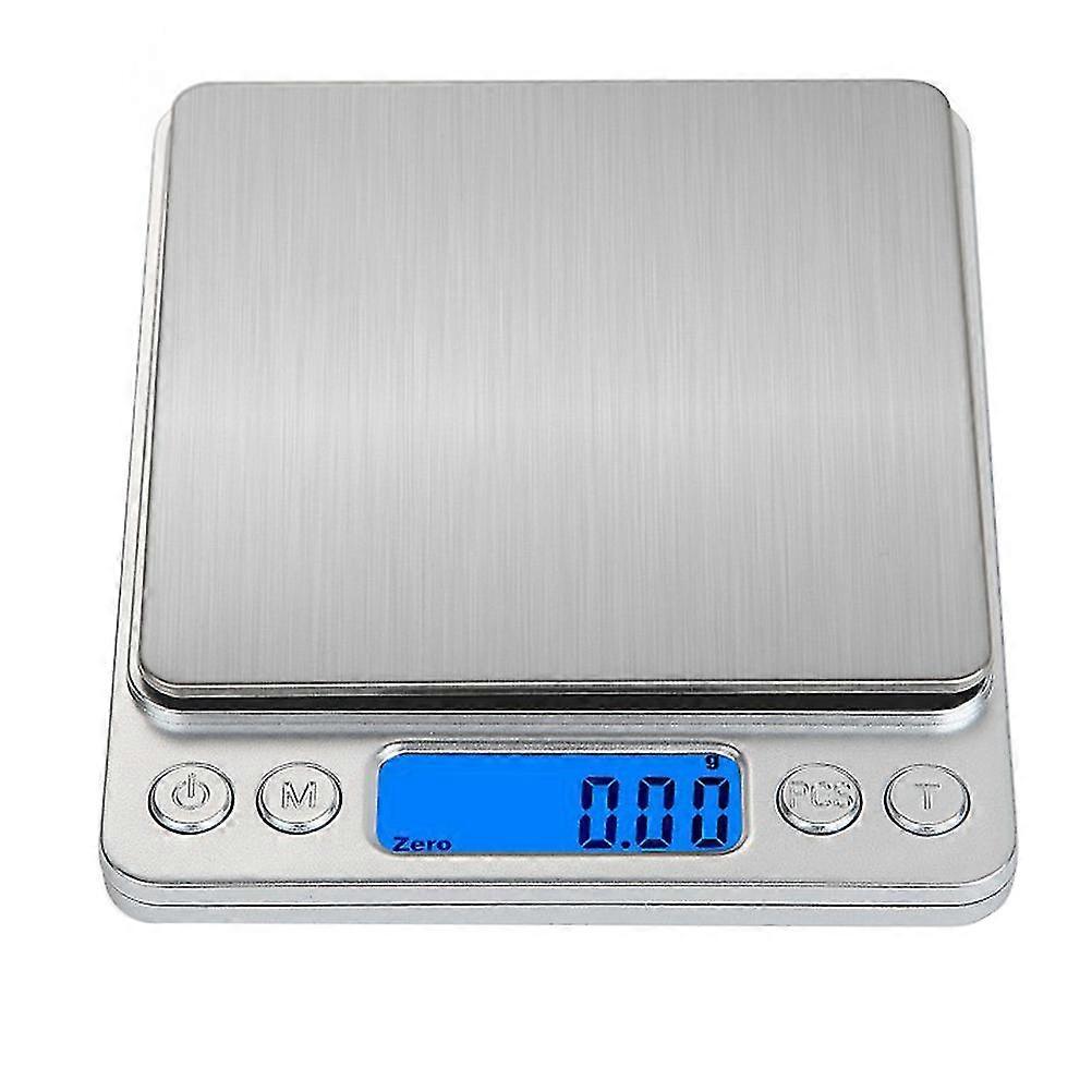 1pc Mini Jewelry Scale Mini Electronic Scale Household Home Scale (silver)