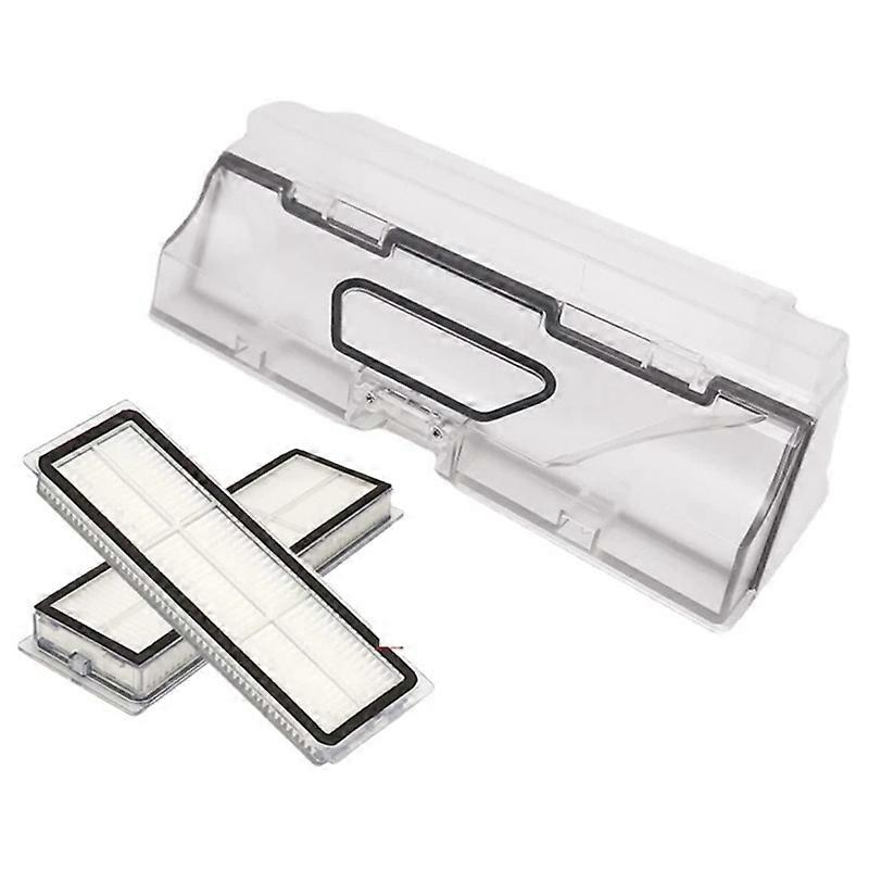 Filtersett for støvboks for Xiaomi Roborock S5 Max S6 Max S6 Maxv S6 Pure T7 T7 Pro Robot Cleaner Støvbeholder reservedeler