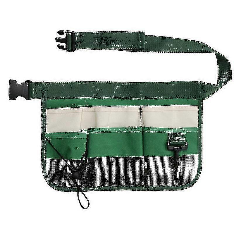 Gardener Work Waist Bag With Multiple Pockets Hanging Tools Organizer Bag