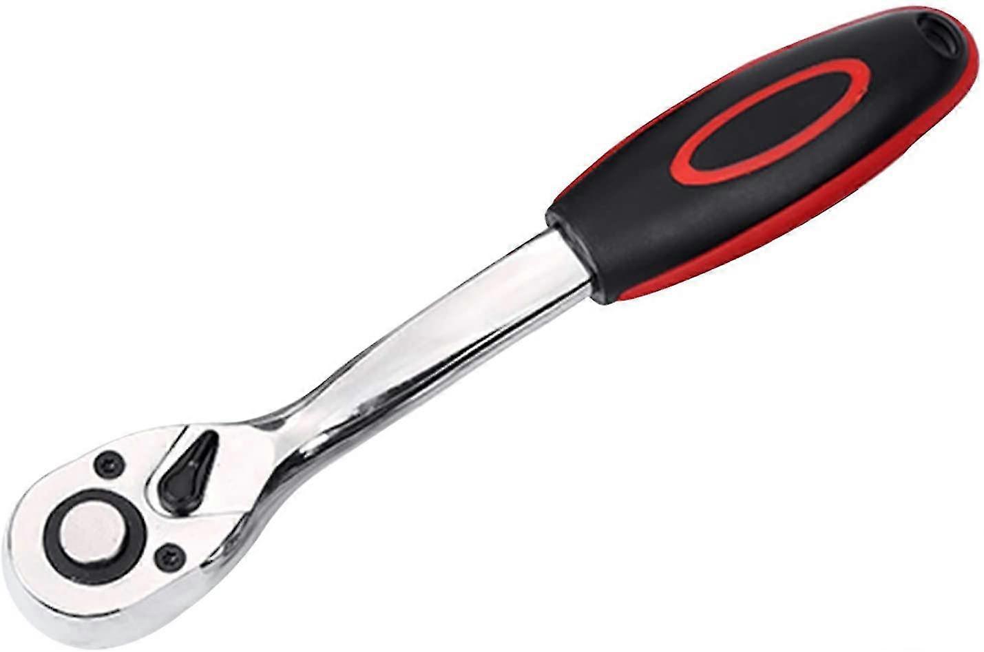 3/8" Quick Drive, Reversible Ratchet High Quality Professional Drive Ratchet Wrench Tool With Cushion Grip Locking