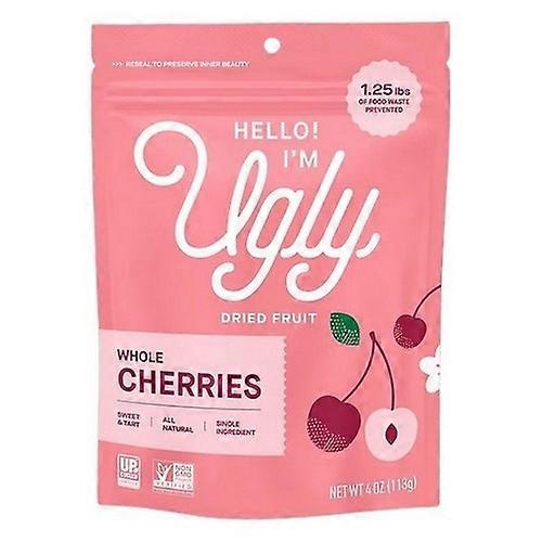 Hello I'm Ugly Dried Whole Cherries ,4 Oz(Case Of 12)