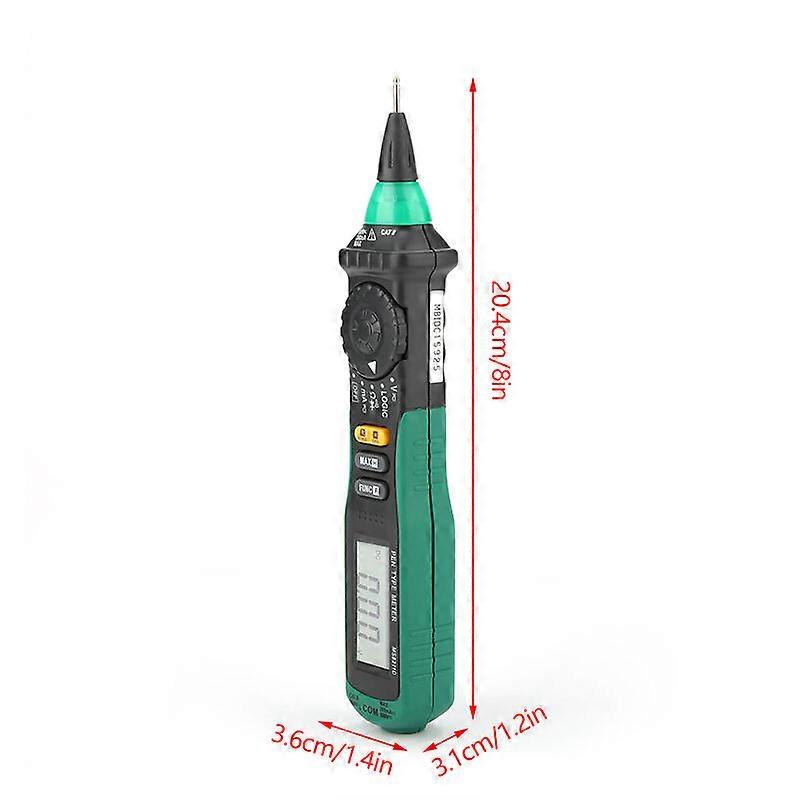 MS8211D LCD Digital Pen Type Multimeter Auto Range AC/DC Voltage Current Resistance Tester