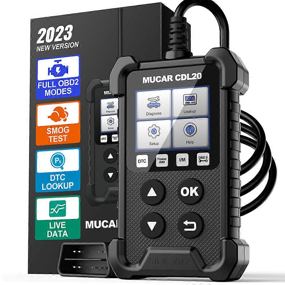 MUCAR CDL20 Obd2 Auto Diagnostic Tool Lifetime Free Obd 2 Scanner Automotivo Code Reader Check Engine Full OBD 2 Functions