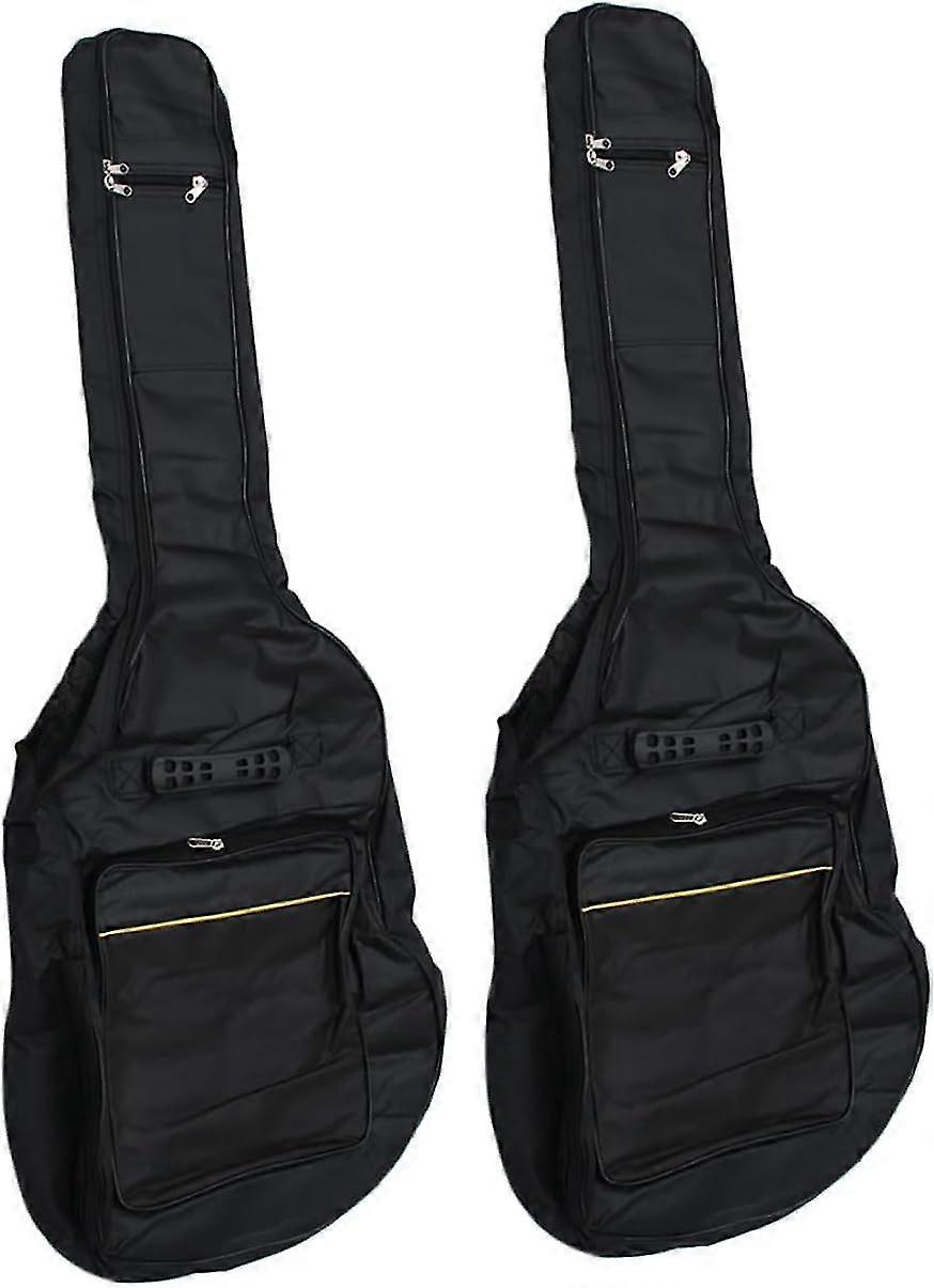 41Pcs Classic Guitars - 2 Pack | Folk Guitar & Classical Guitar Bag | Adjustable Instrument Bag