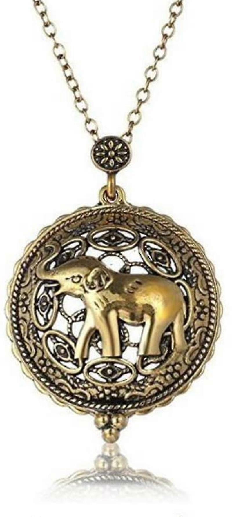 Portable Vintage Loupe Collier Lecture Loupe (fleurs)