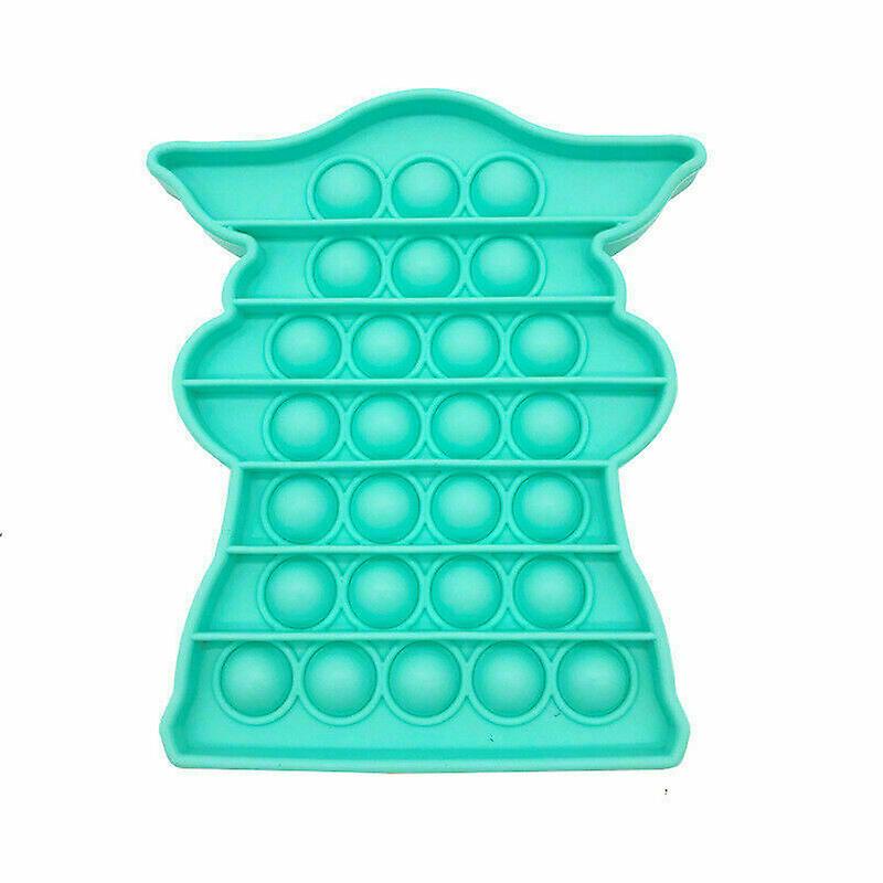 Baby Yoda Fidget Popit Bubble Leketøy Sensoriske Håndleker.
