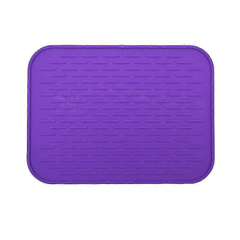 Silicone Dish Drying Mat - 21.5 X 15.5cm -dish Drying Mat, Counter Top Mat